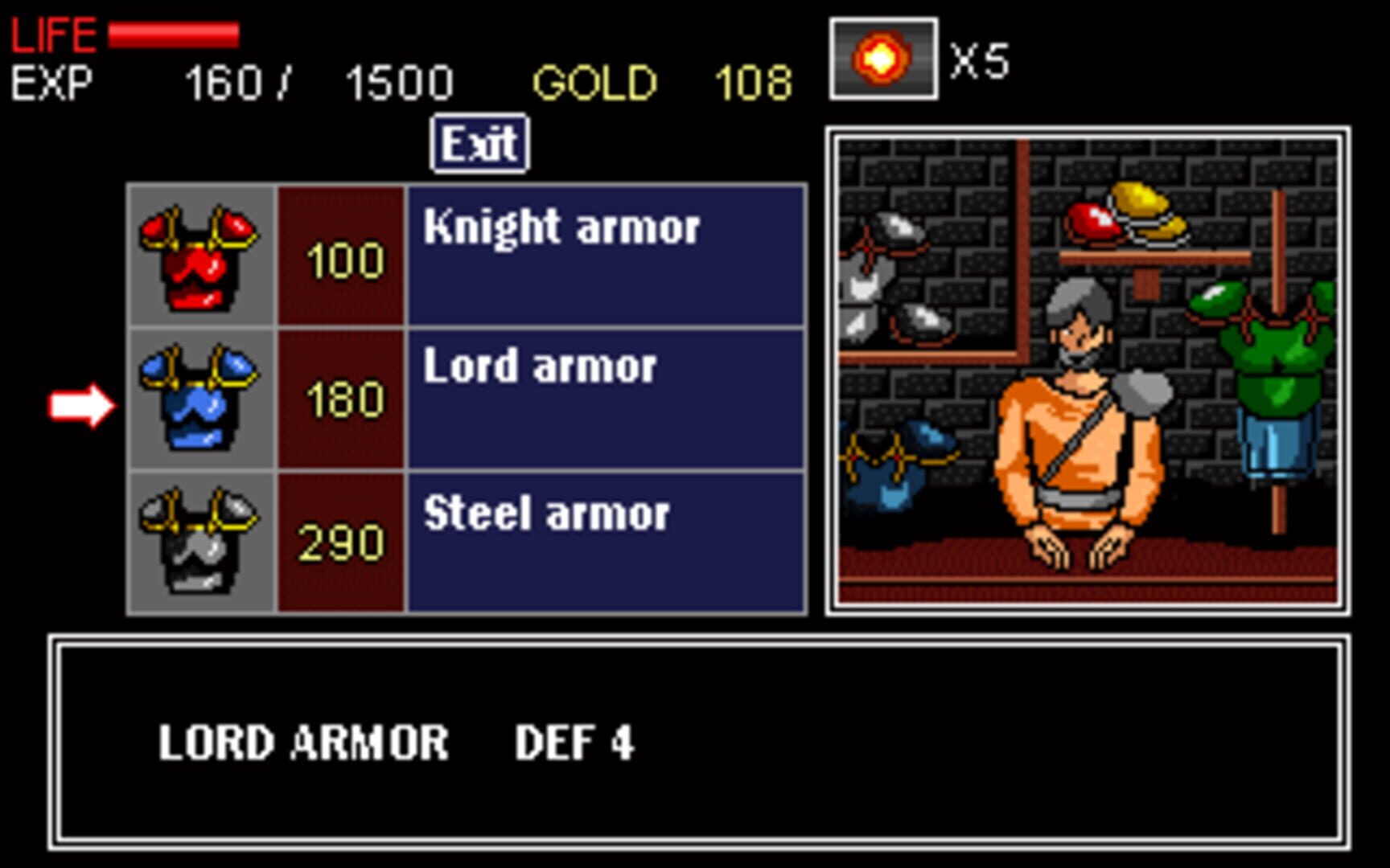 Wandering Fighter - Screenshot