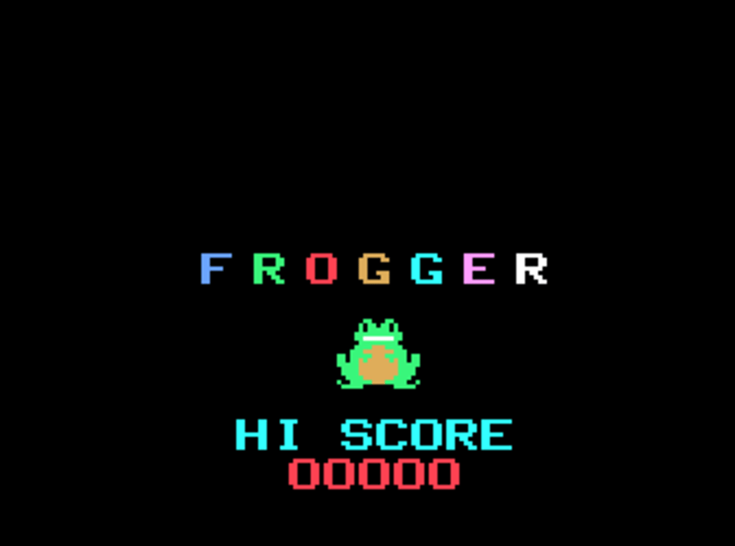 Frogger screenshot