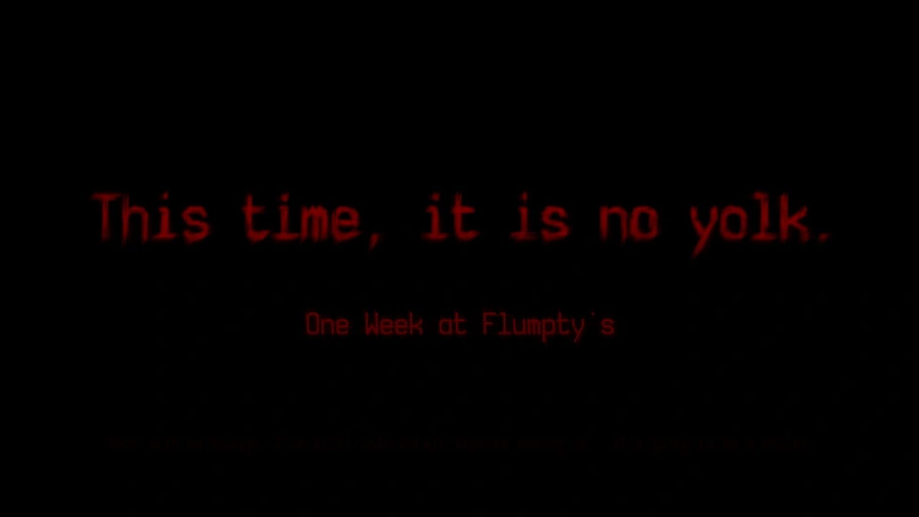 Captura de pantalla - One Week at Flumpty's