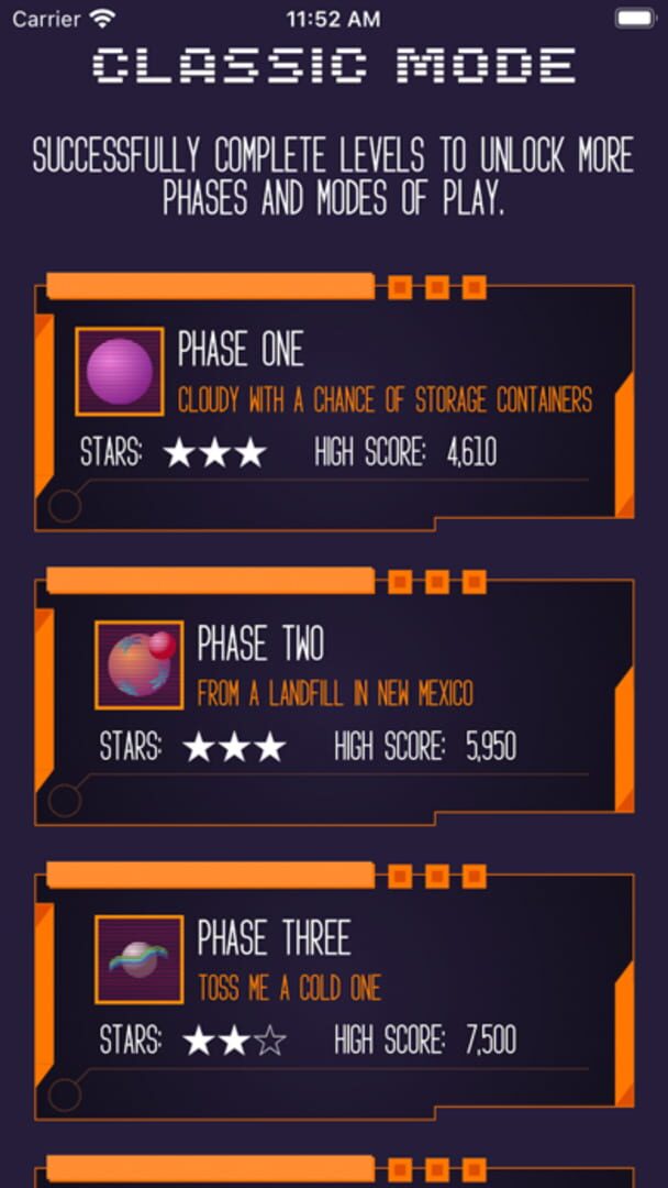 Gravitas! - Screenshot