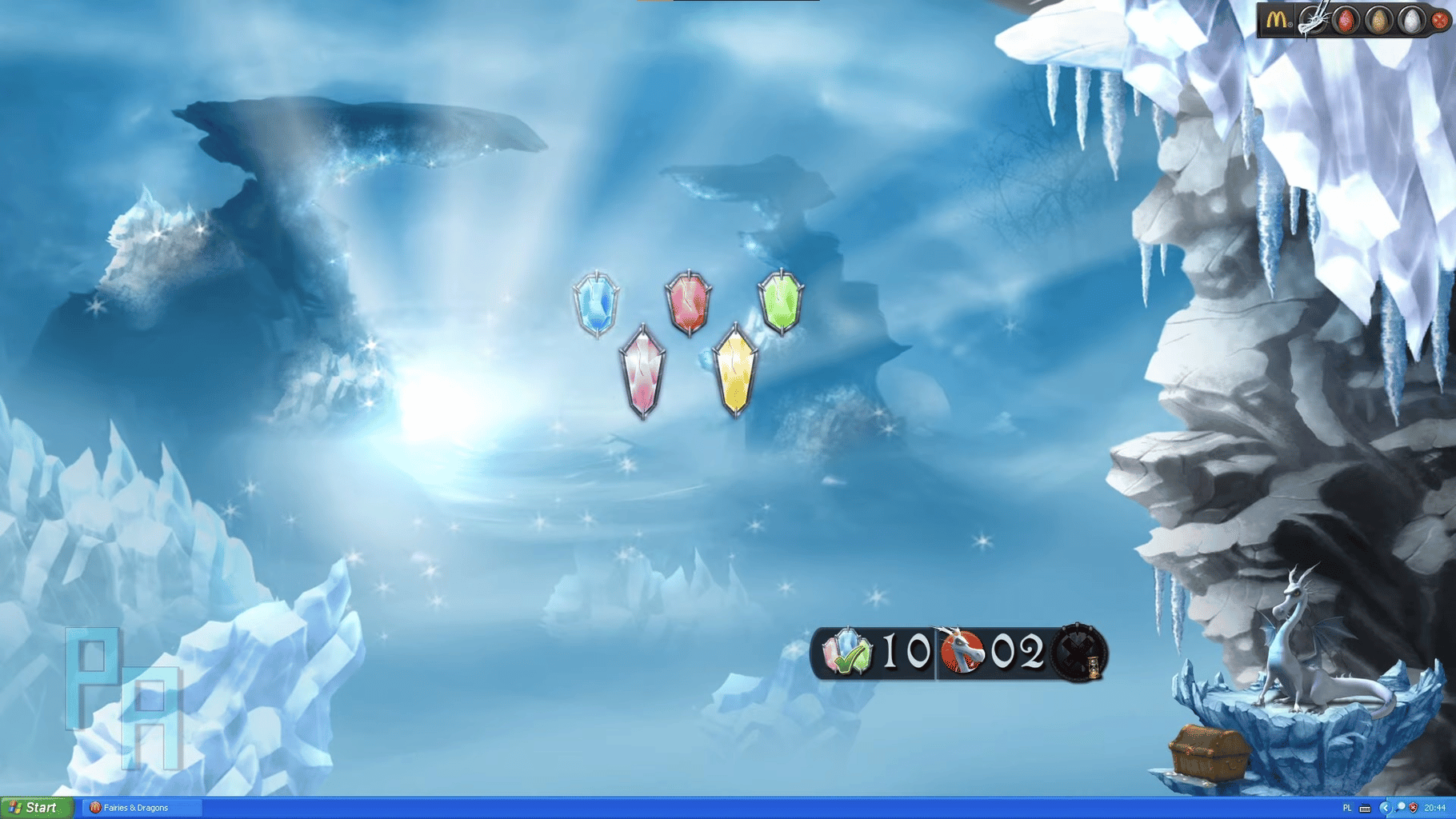 McDonald's Dragons: Ice screenshot