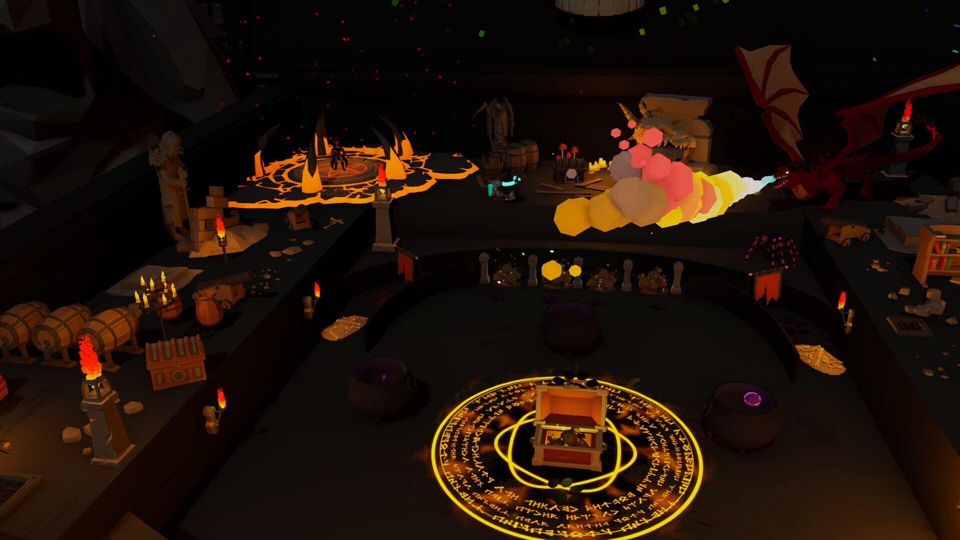 Roxy Raccoon's Pinball Panic: Medieval Mayhem - Screenshot