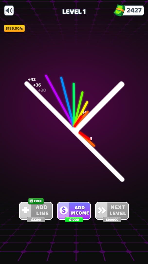 Bouncing Rainbow - Screenshot