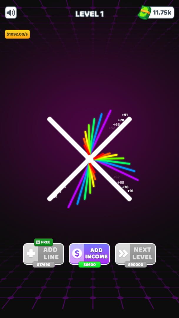 Bouncing Rainbow - Screenshot