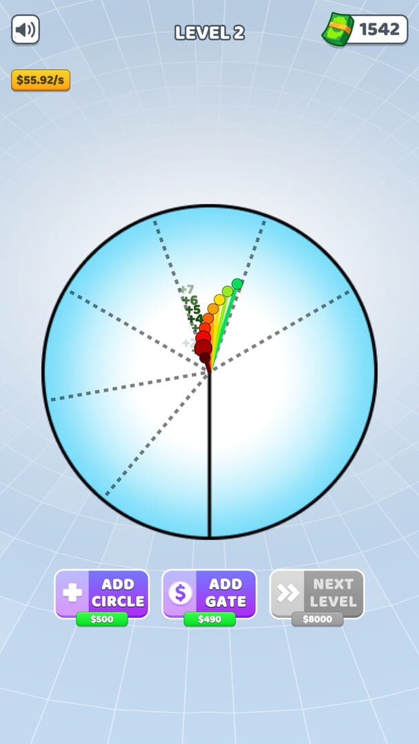 Bouncing Rainbow - Screenshot
