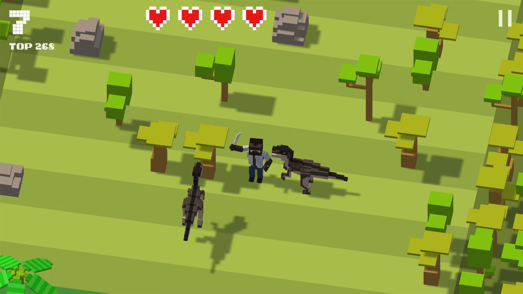 Jurassic Hopper: Crossy Dinos screenshot