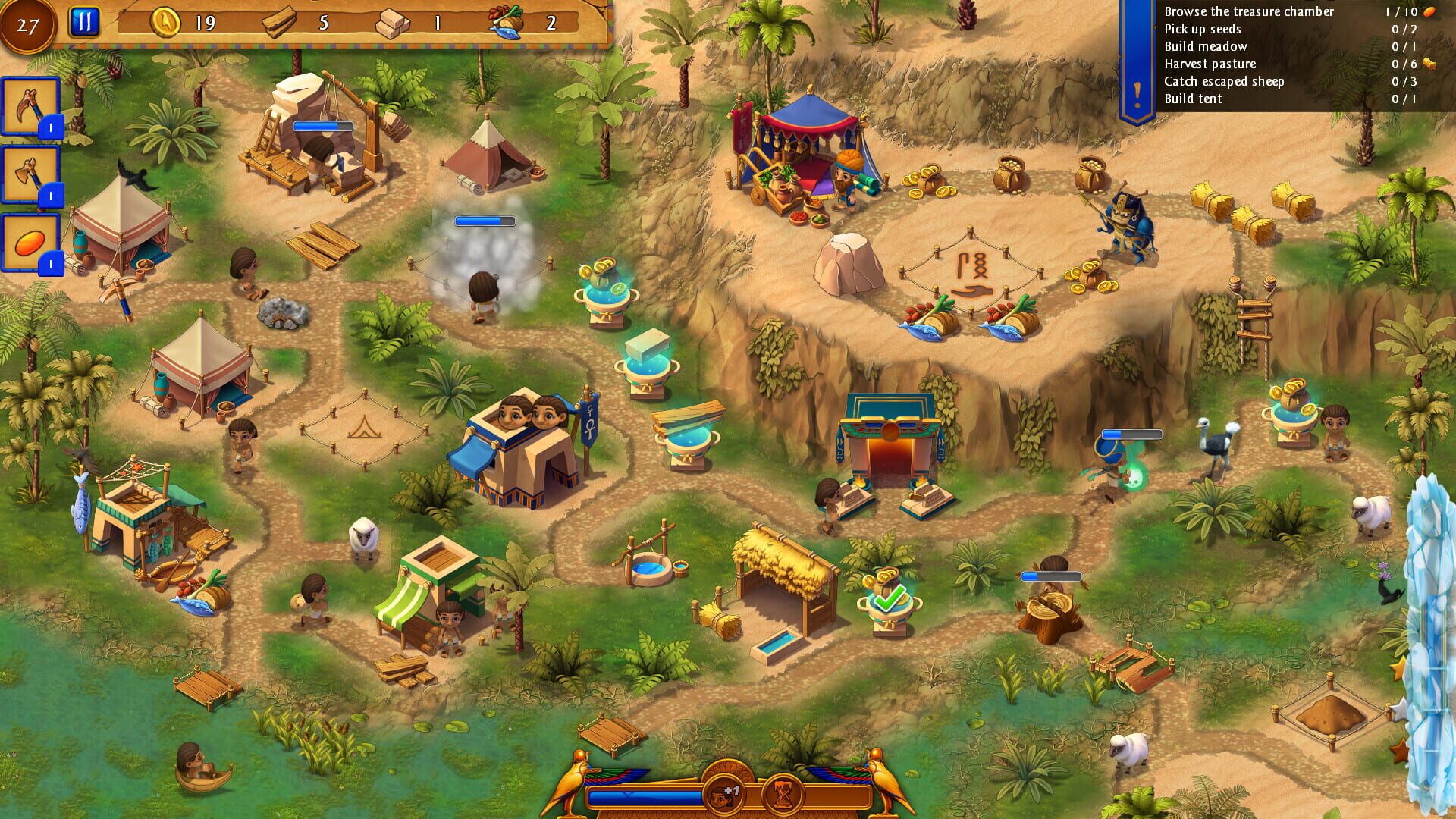 Heroes of Egypt: The Curse of Sethos - Collector's Edition - Screenshot