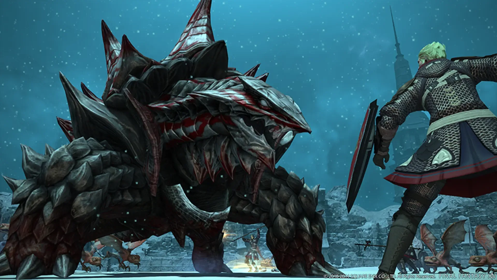 Captura de pantalla - Final Fantasy XIV: Defenders of Eorzea