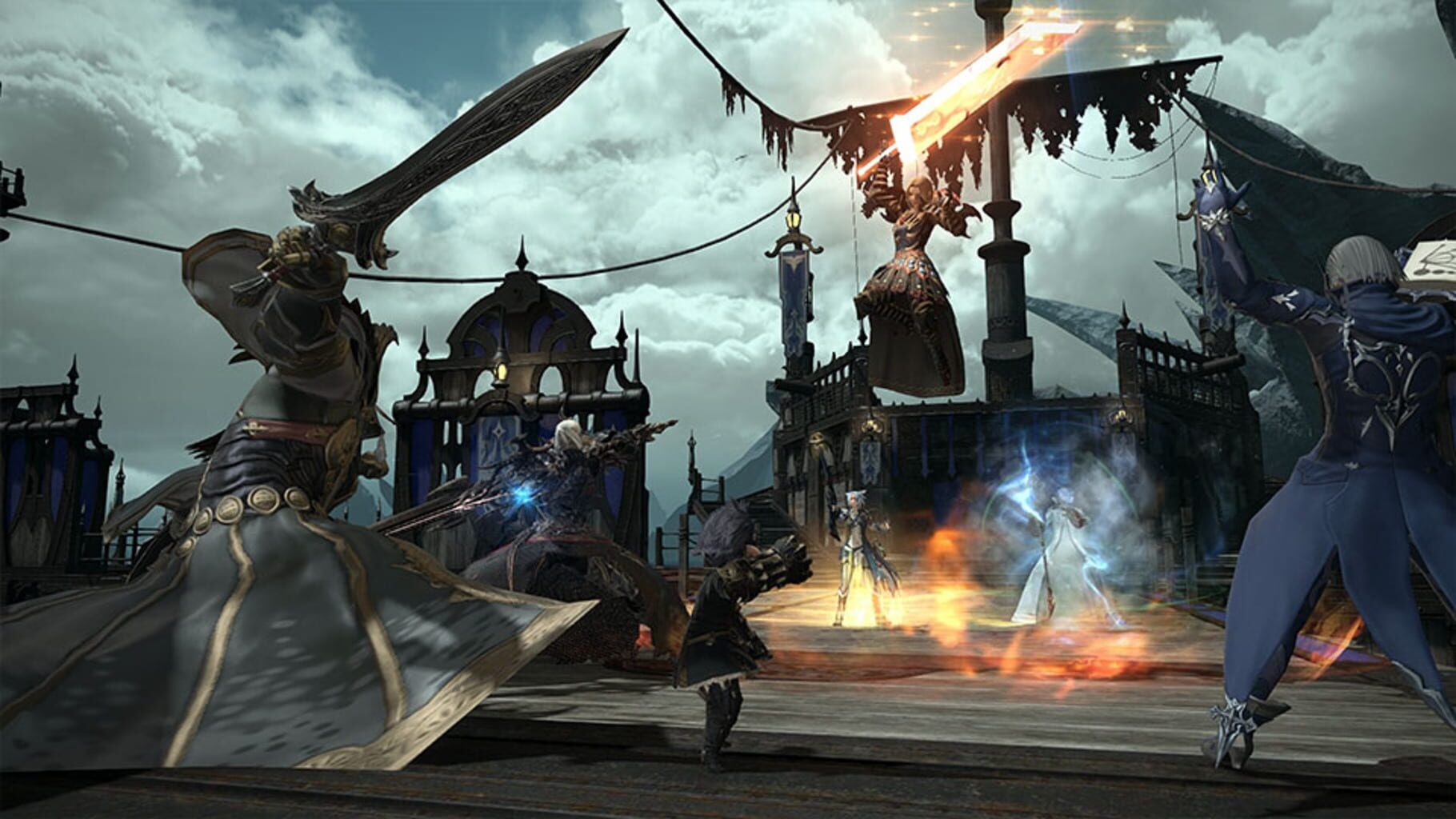 Captura de pantalla - Final Fantasy XIV: The Gears of Change