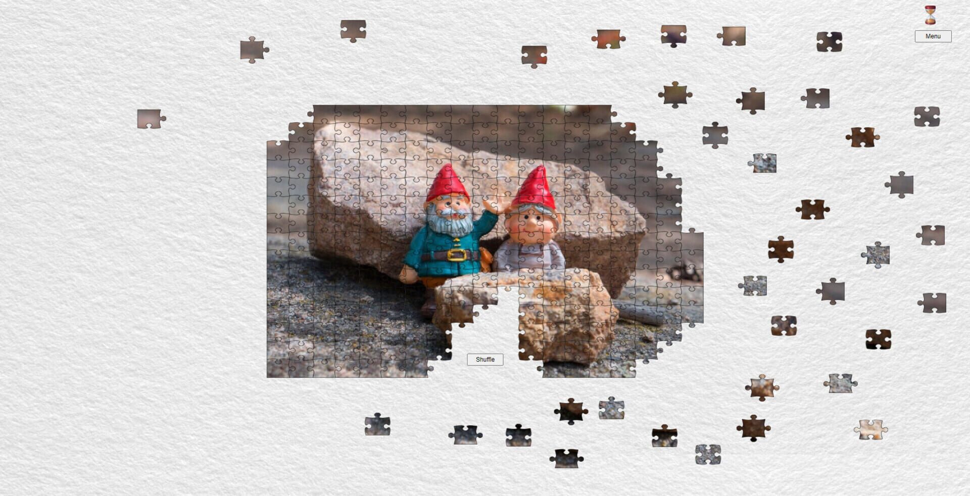 Gnome Enchanted Jigsaw Puzzles: Expansion Pack 7 - Screenshot