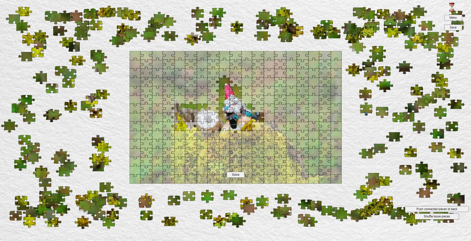Gnome Enchanted Jigsaw Puzzles: Expansion Pack 7 - Screenshot