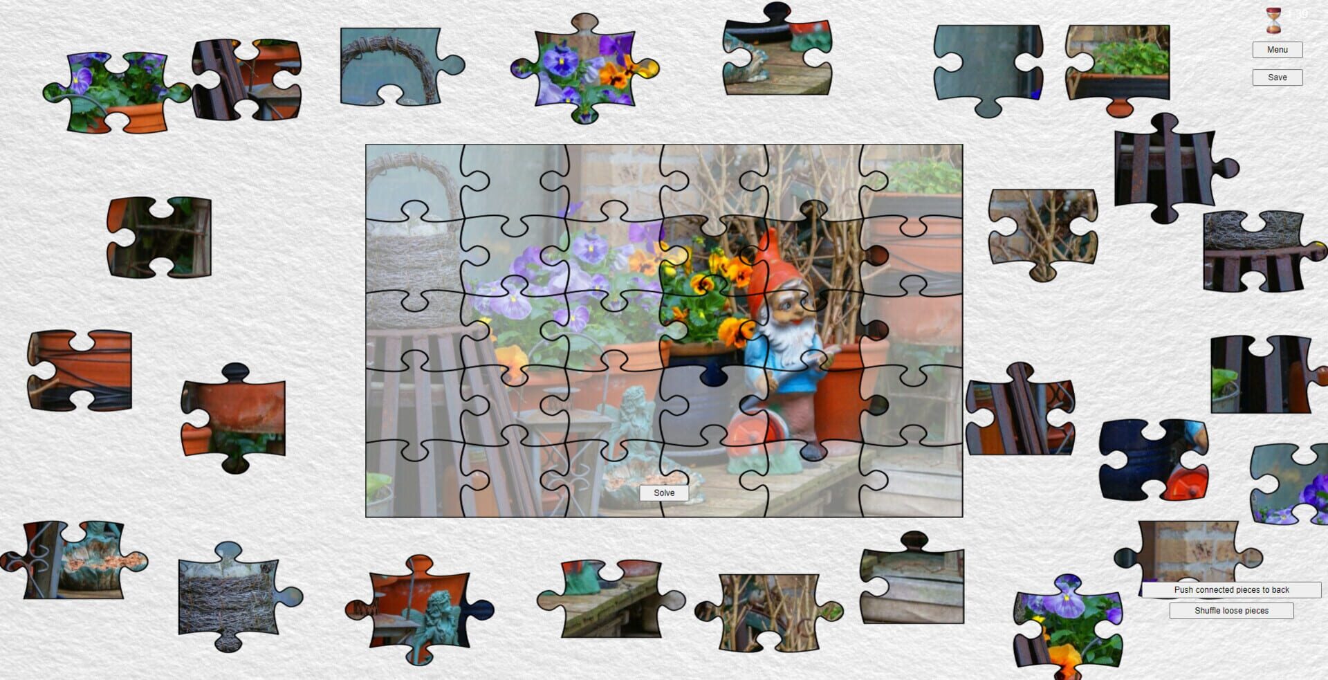 Gnome Enchanted Jigsaw Puzzles: Expansion Pack 7 - Screenshot