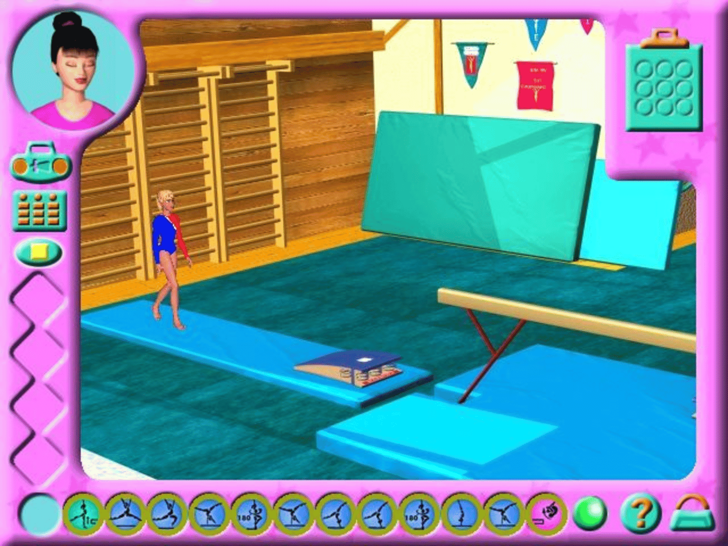 Barbie's Team Gymnastics screenshot