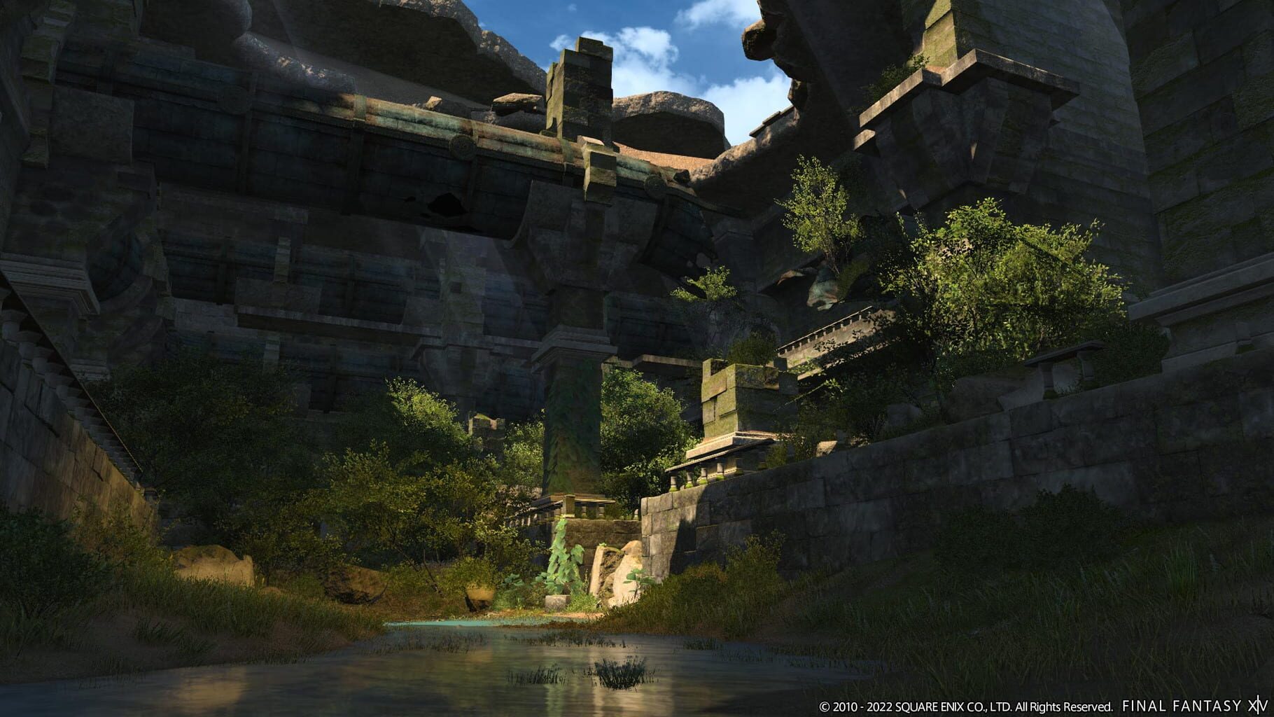 Captura de pantalla - Final Fantasy XIV: Buried Memory