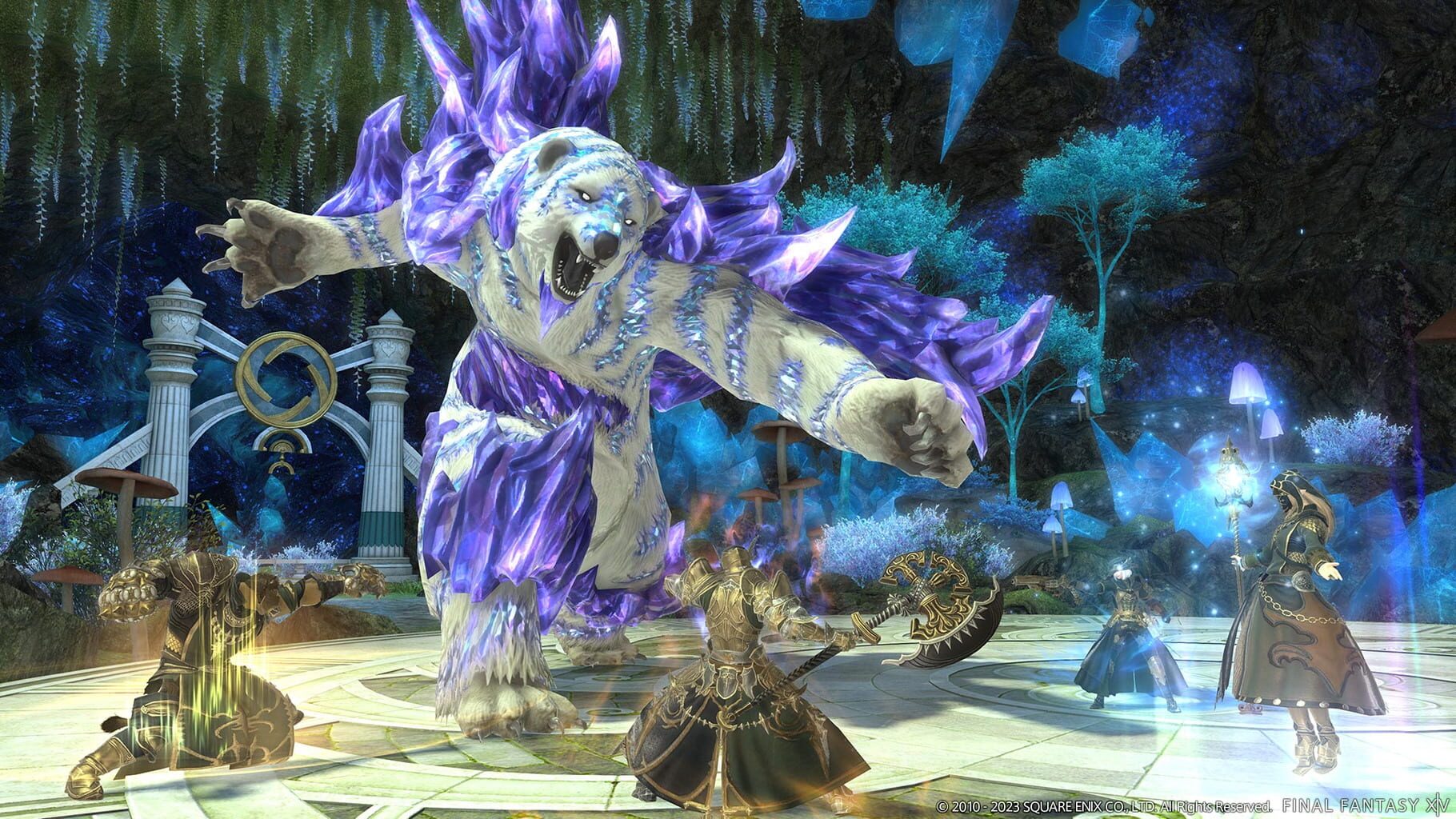 Captura de pantalla - Final Fantasy XIV: The Dark Throne
