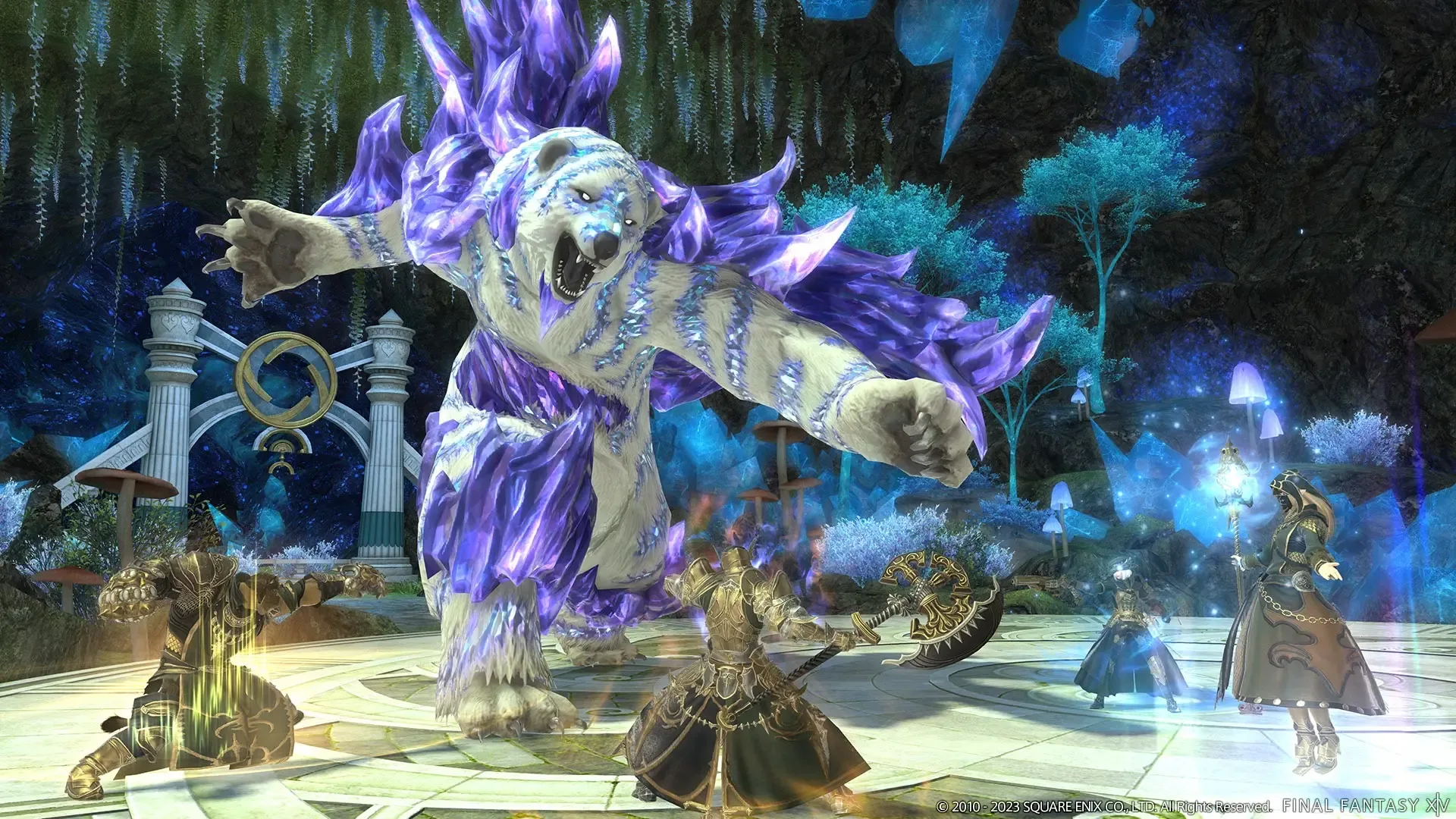 Captura de pantalla - Final Fantasy XIV: The Dark Throne