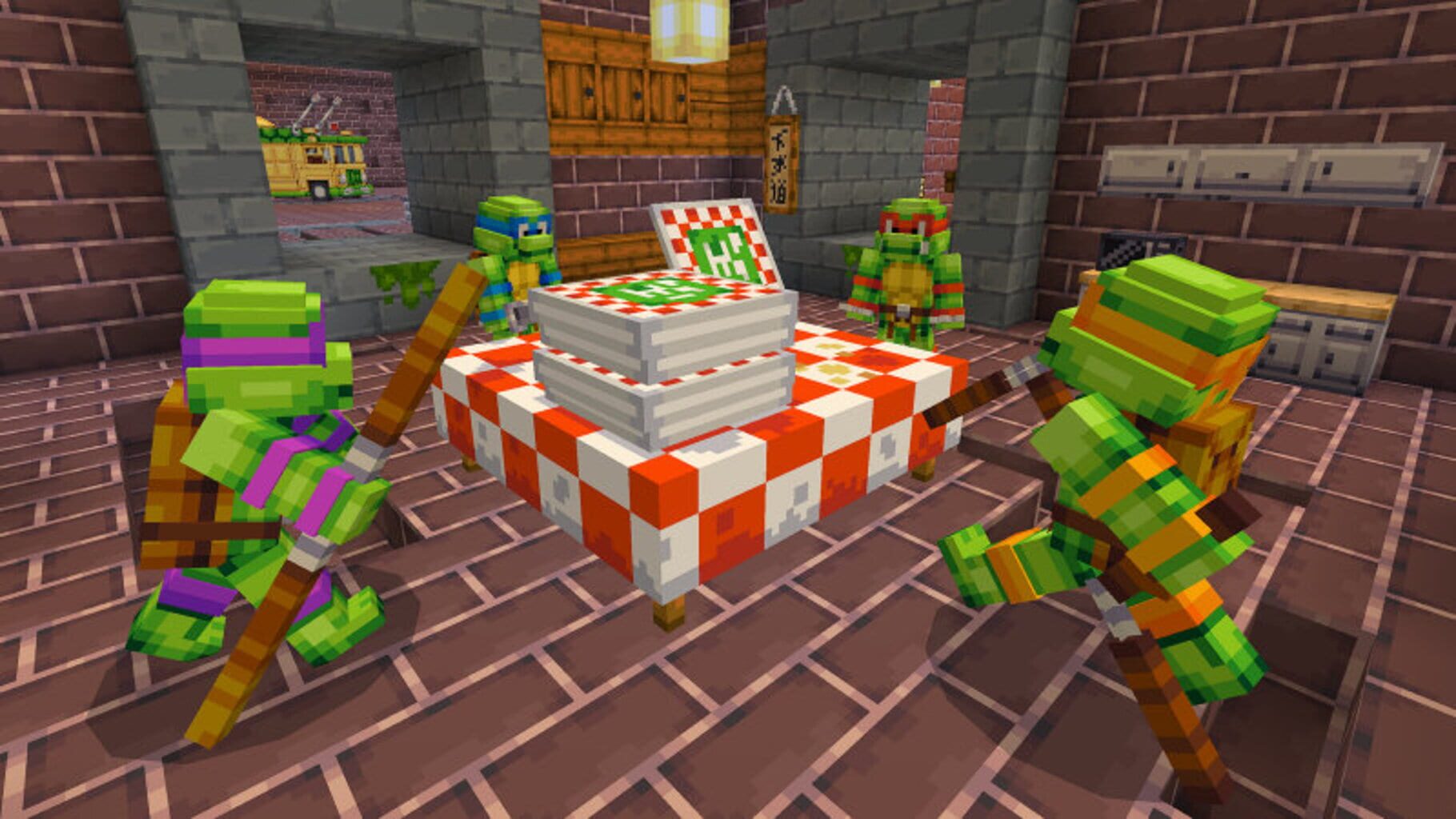 Captura de pantalla - Minecraft: Teenage Mutant Ninja Turtles