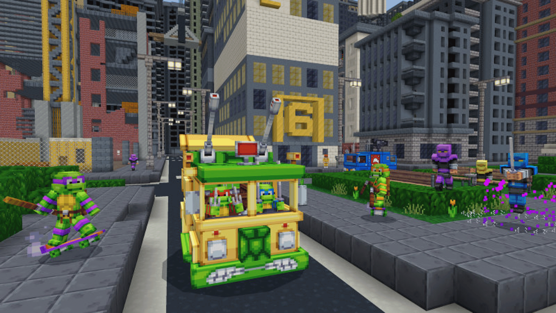 Minecraft: Teenage Mutant Ninja Turtles screenshot