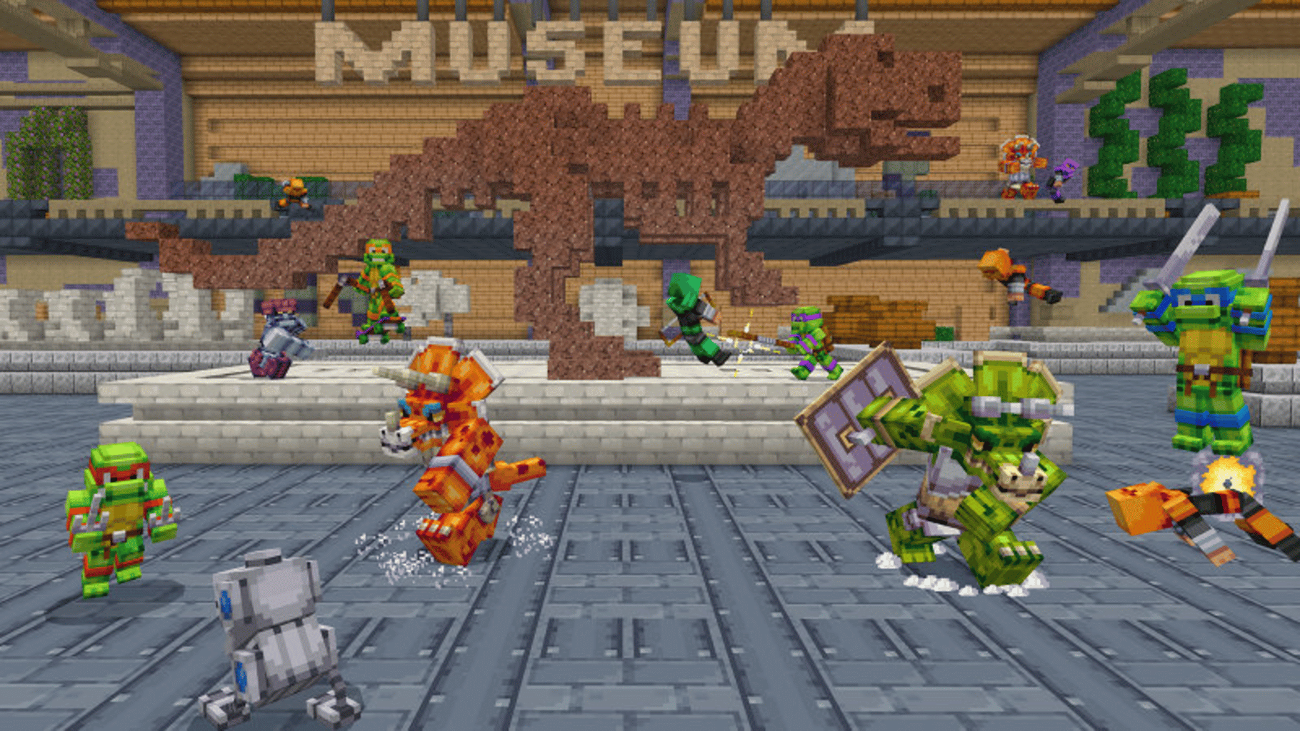 Minecraft: Teenage Mutant Ninja Turtles screenshot