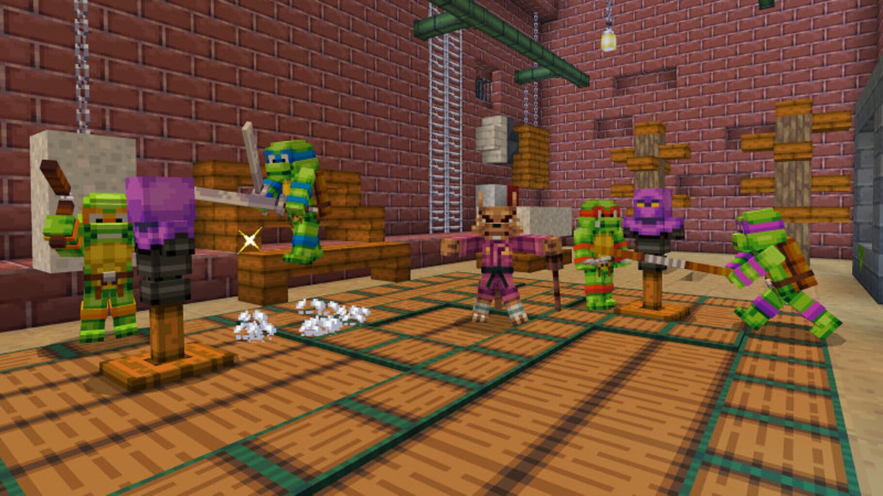 Captura de pantalla - Minecraft: Teenage Mutant Ninja Turtles