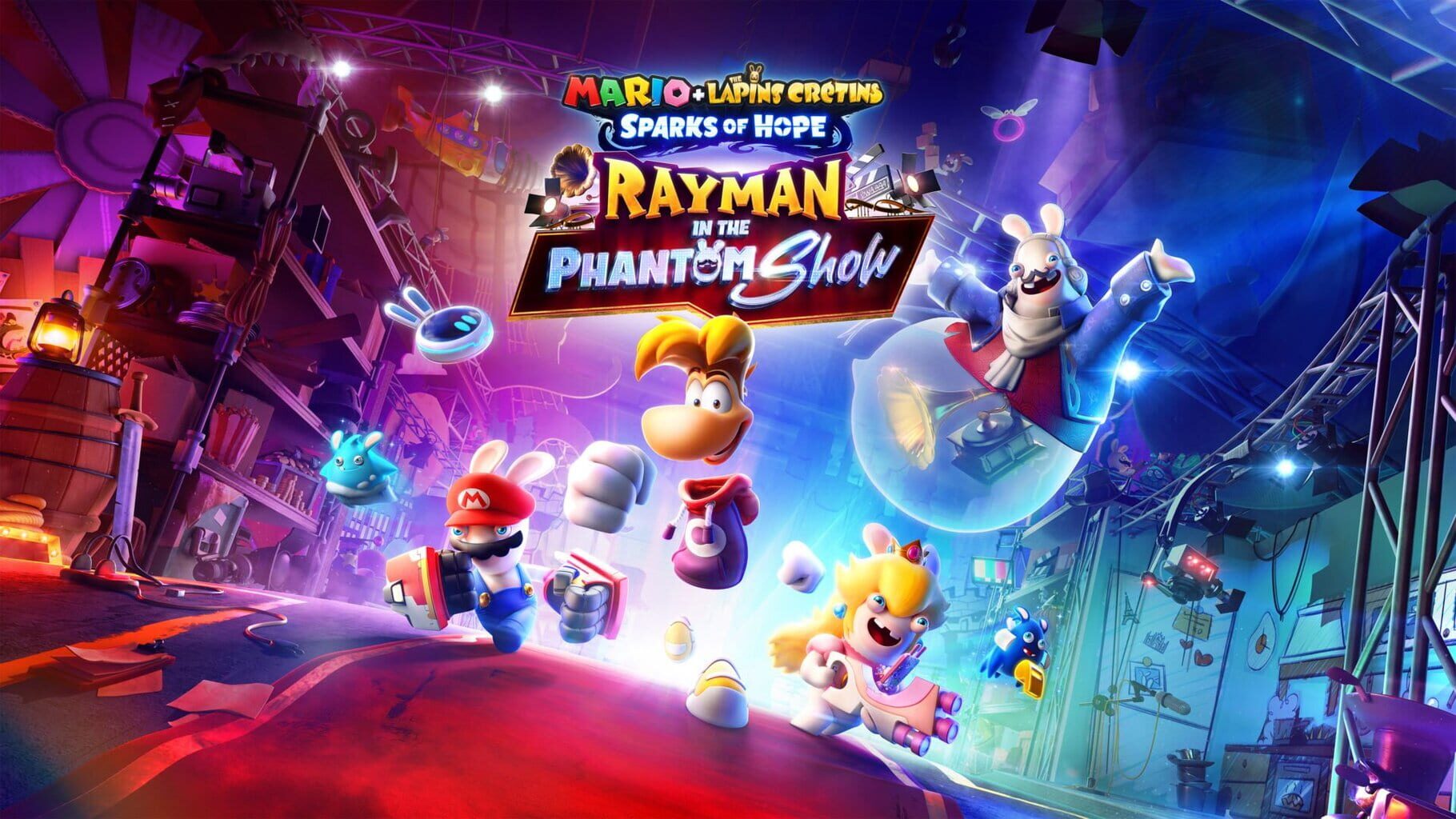 Captura de pantalla - Mario + Rabbids Sparks of Hope: Rayman in the Phantom Show