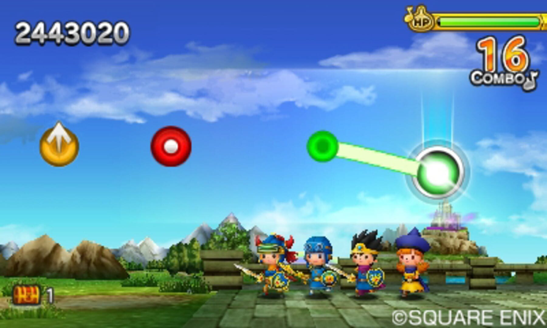 Captura de pantalla - Theatrhythm Dragon Quest