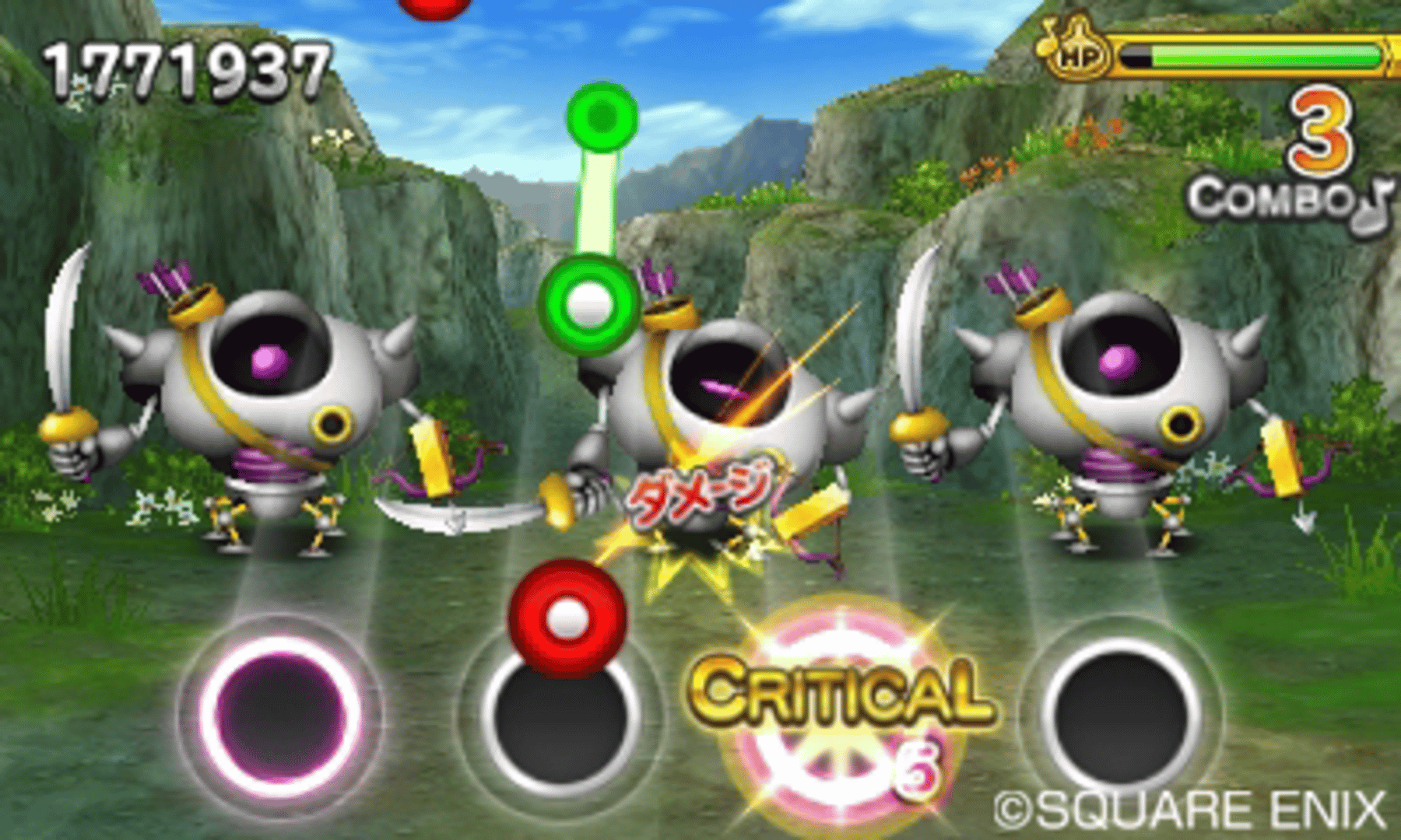 Theatrhythm Dragon Quest screenshot