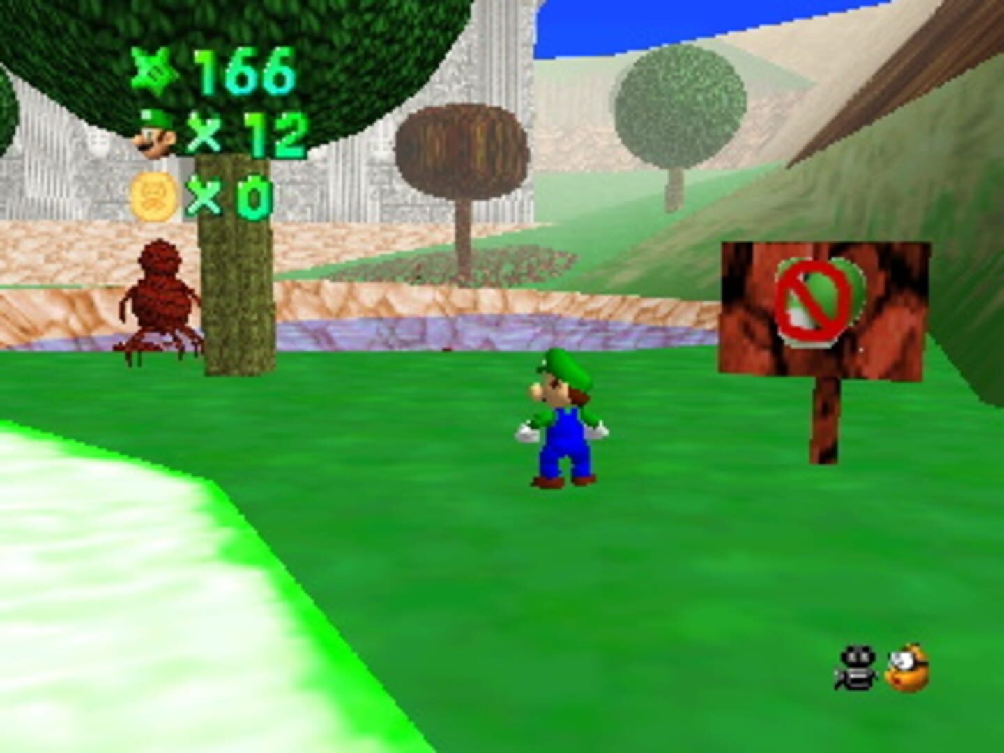 Captura de pantalla - Super Luigi 64: The Flower Cup