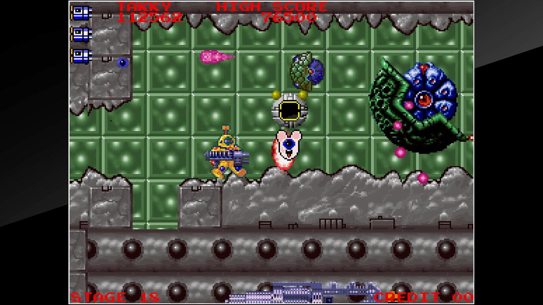 Arcade Archives: Baraduke 2 screenshot