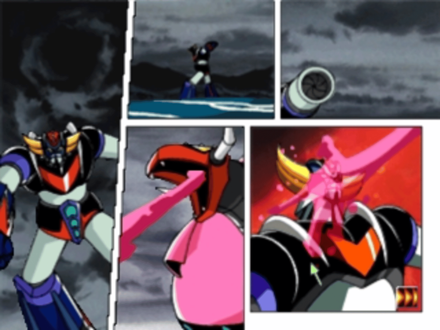 Click Manga: Dynamic Robot Taisen 1 - Shutsugeki! Kyoui Robot no Gundan!! screenshot