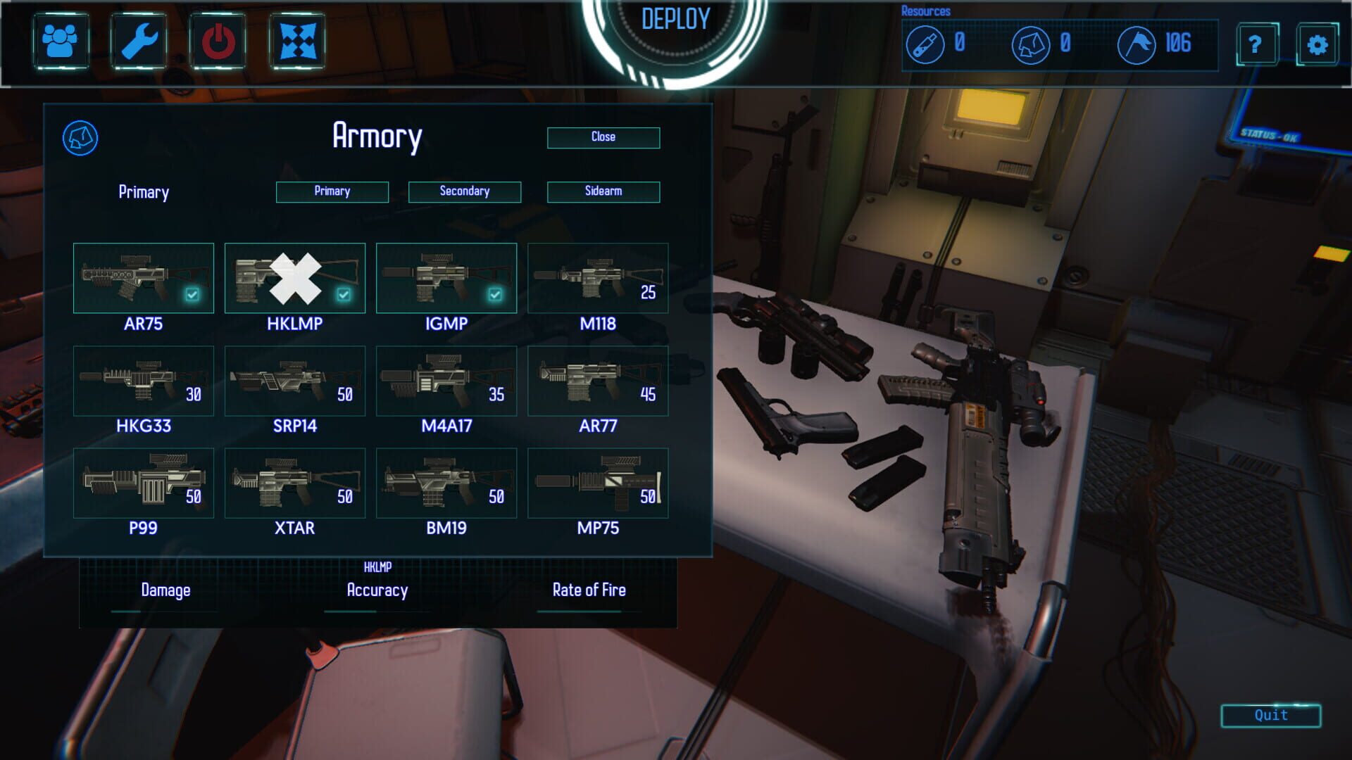 M.E.R.C. Genesis - Screenshot