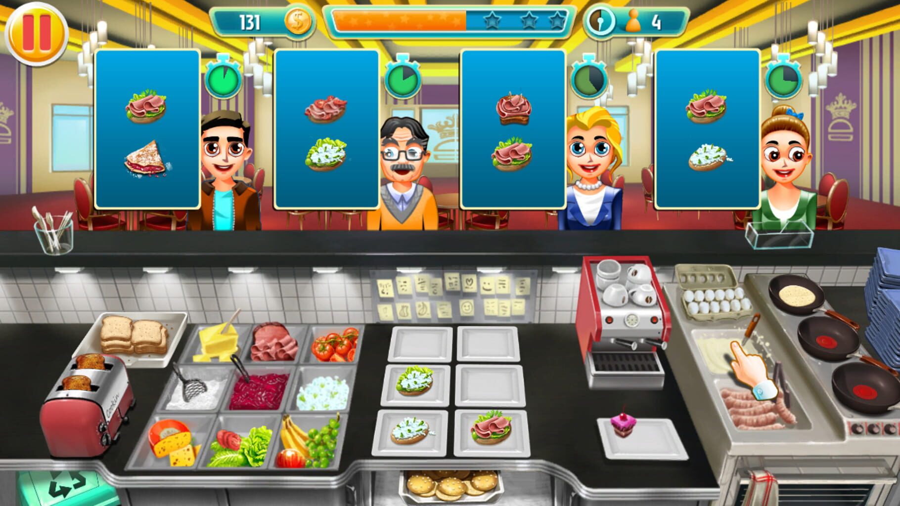 Breakfast Bar Tycoon: Couch Co-op Edition screenshot