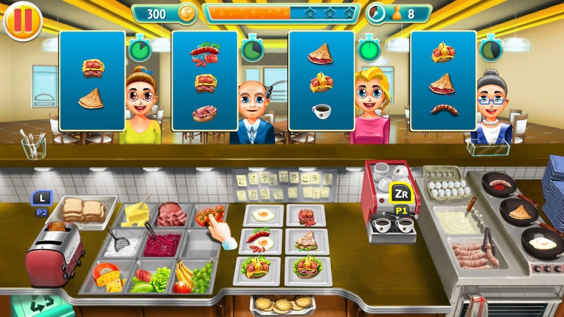 Breakfast Bar Tycoon: Couch Co-op Edition screenshot