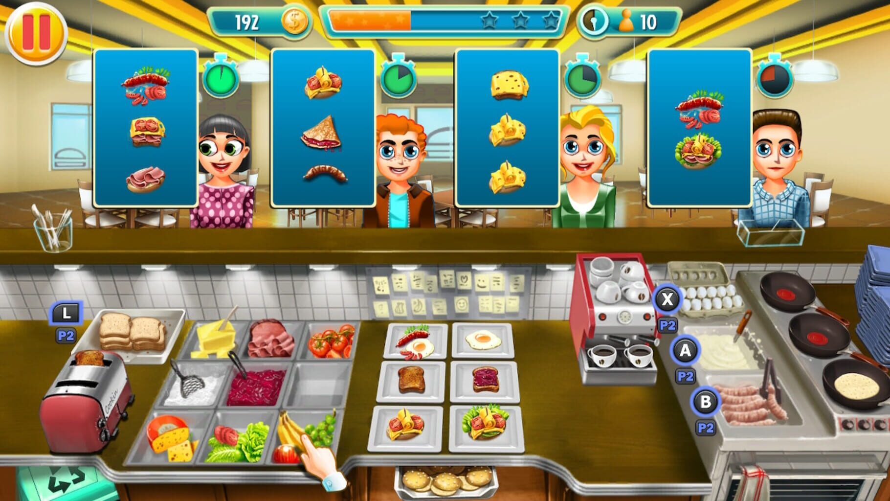 Breakfast Bar Tycoon: Couch Co-op Edition screenshot