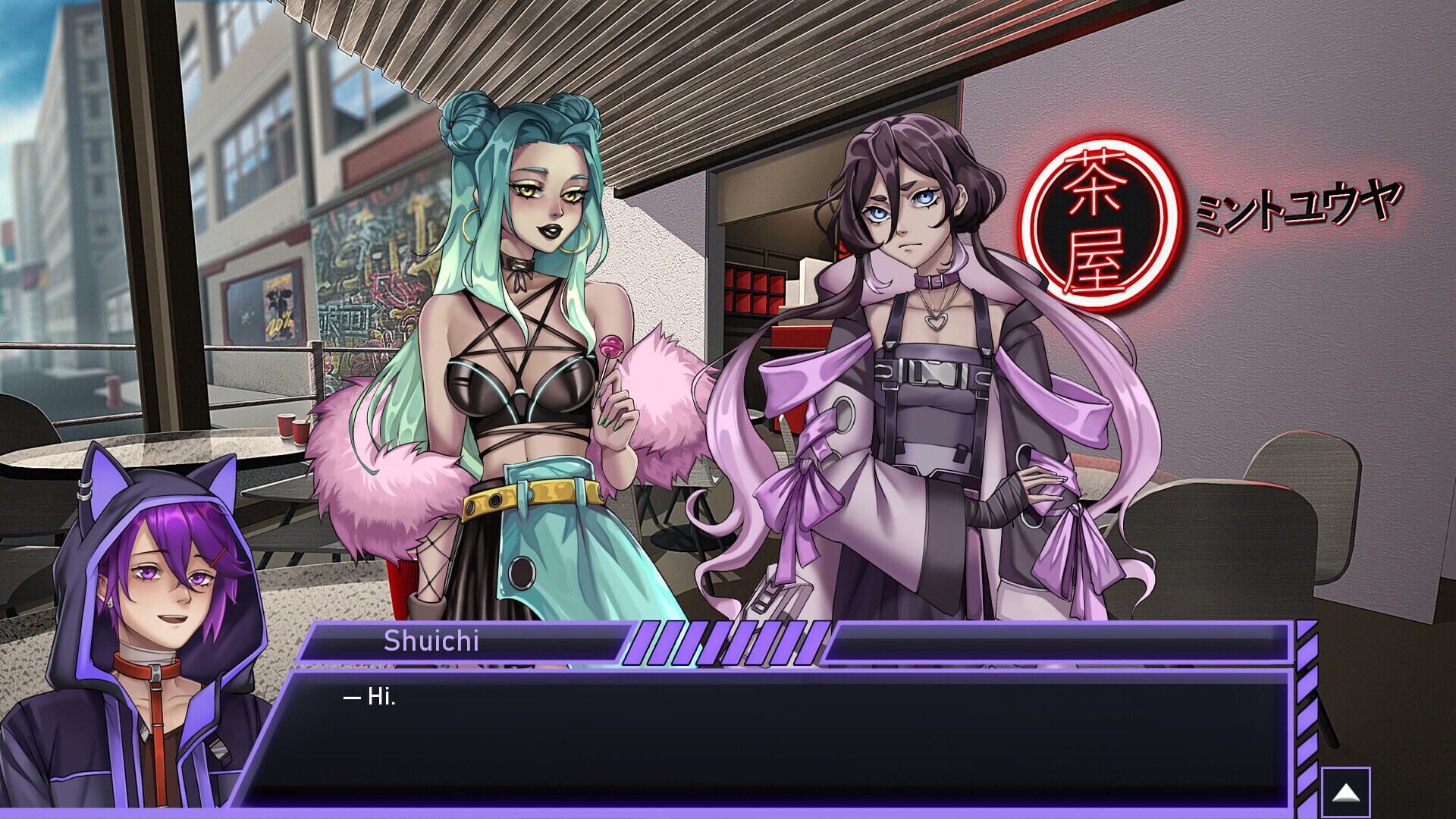 Neon City of Desires - Screenshot