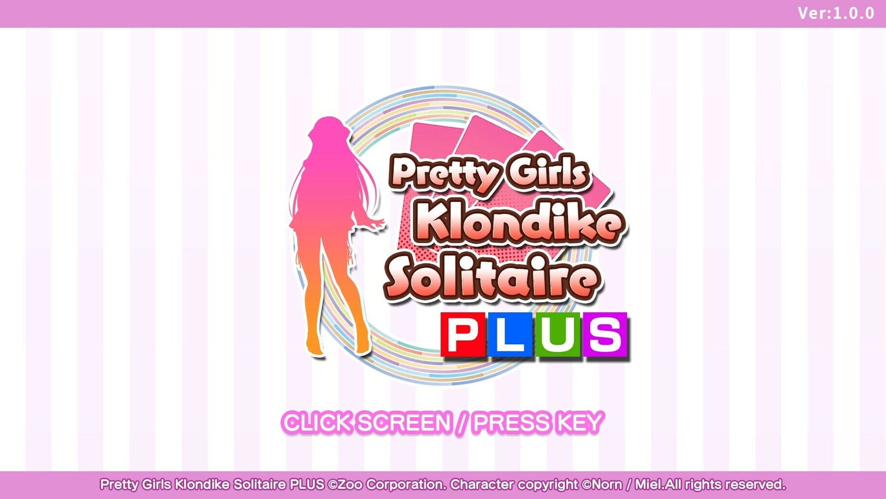 Pretty Girls Klondike Solitaire Plus screenshot