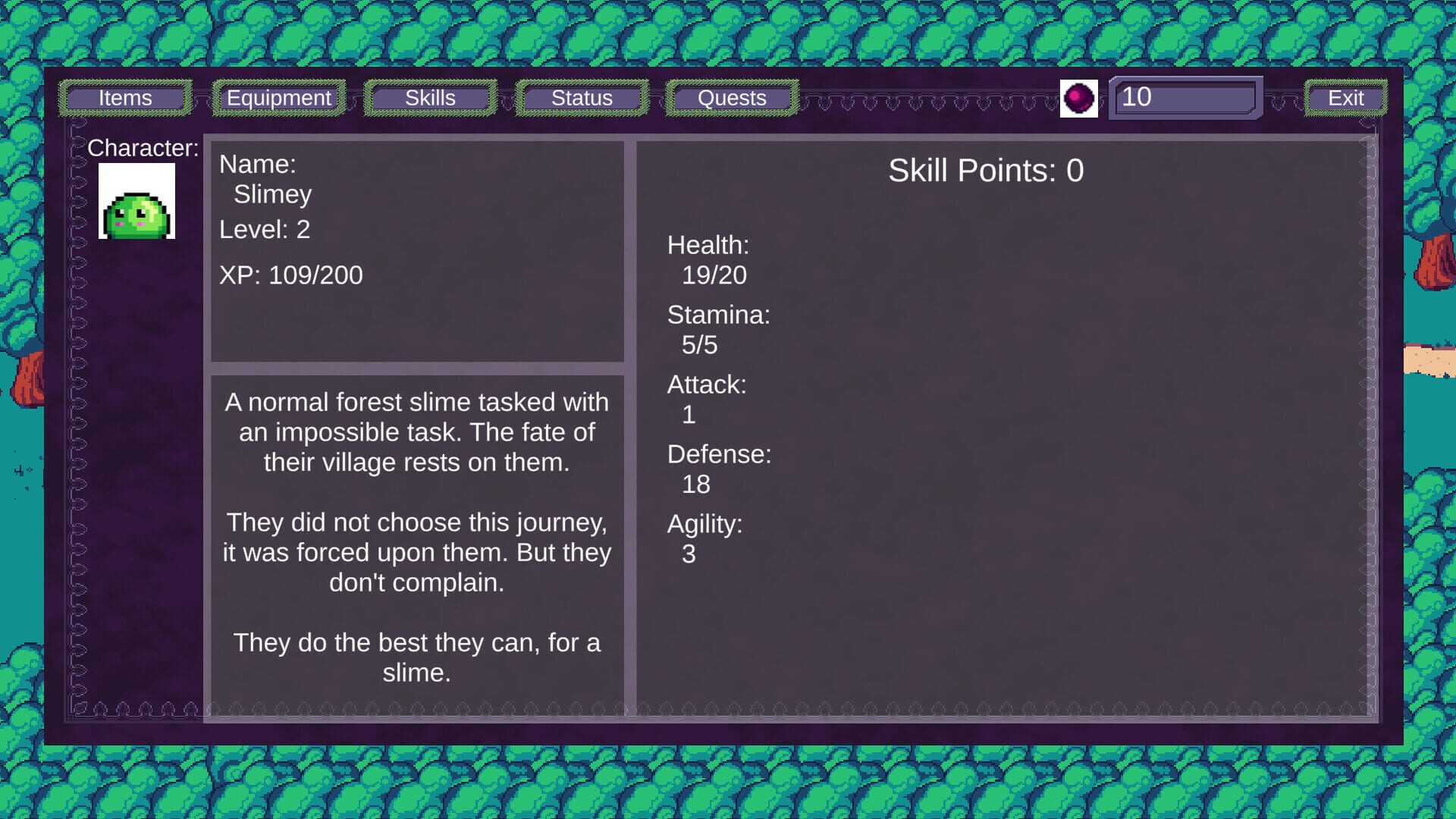 I'm Just a Slime - Screenshot