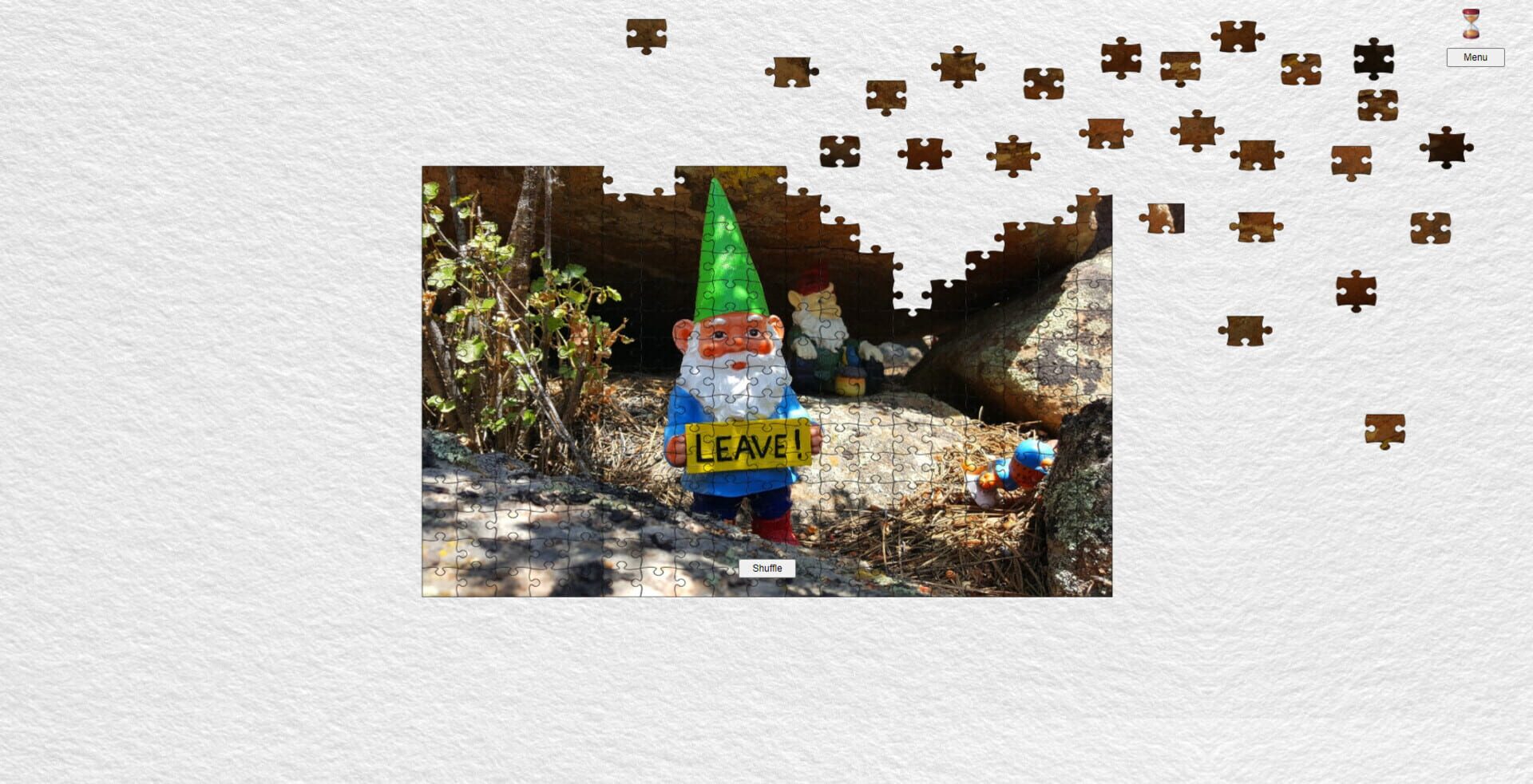 Gnome Enchanted Jigsaw Puzzles: Expansion Pack 8 - Screenshot