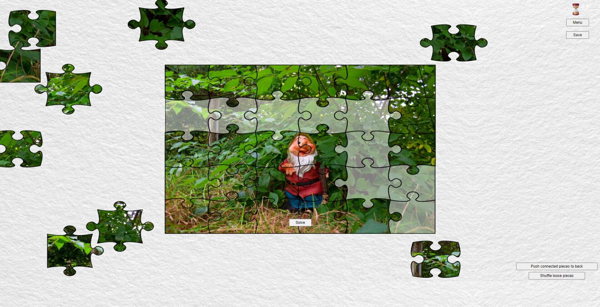 Gnome Enchanted Jigsaw Puzzles: Expansion Pack 8 - Screenshot