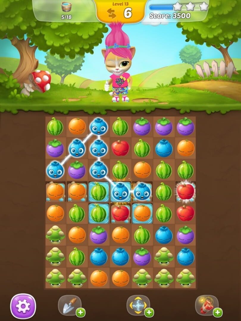 Emma the Cat: Fruit Mania - Screenshot