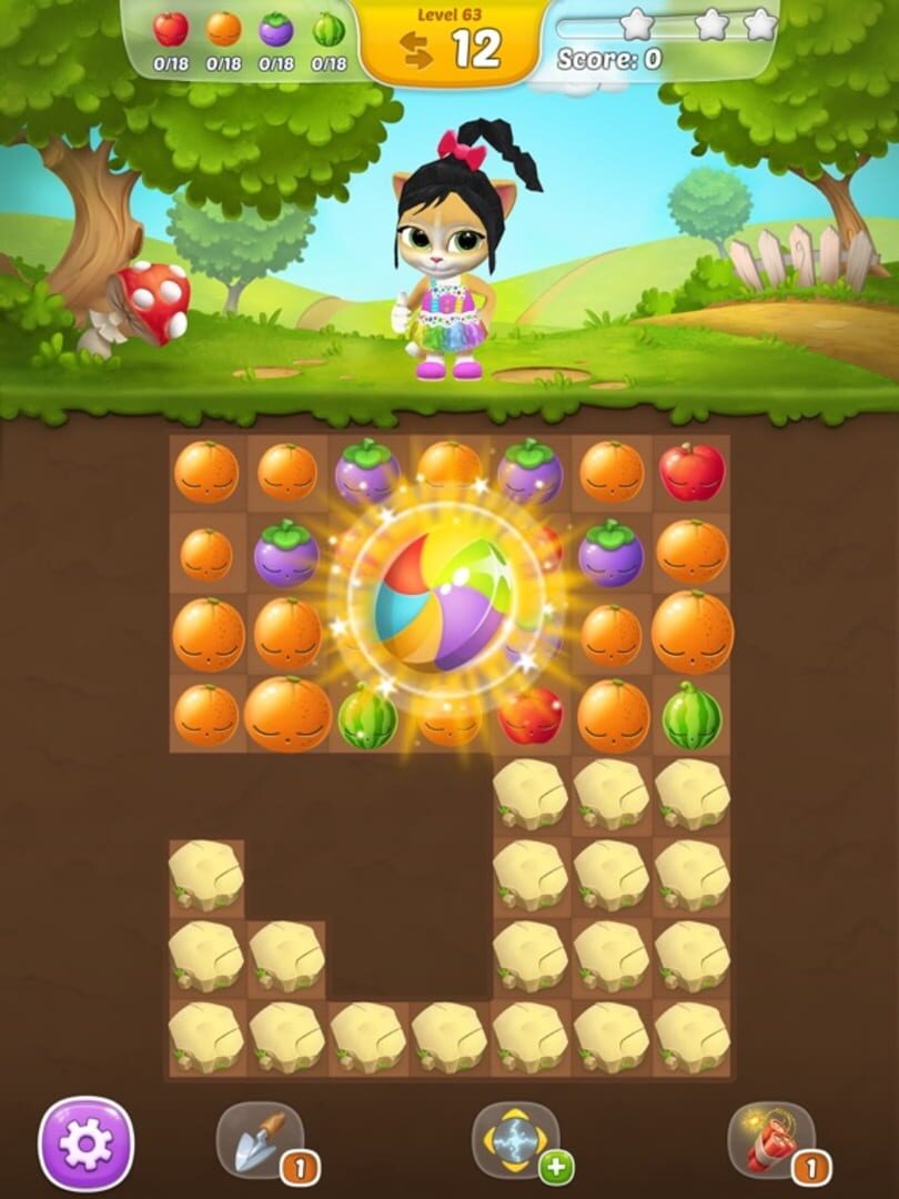 Emma the Cat: Fruit Mania - Screenshot