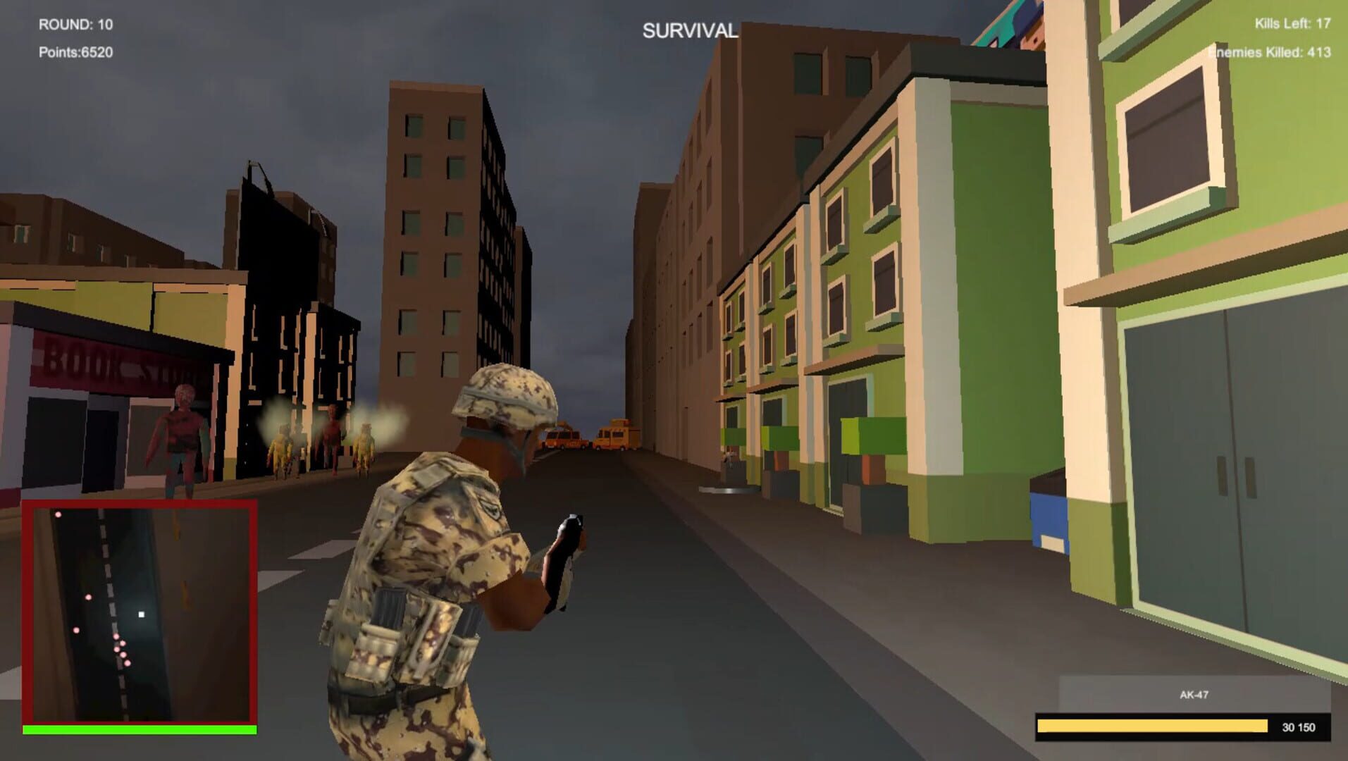 Apocalypse: Zombie City - Screenshot