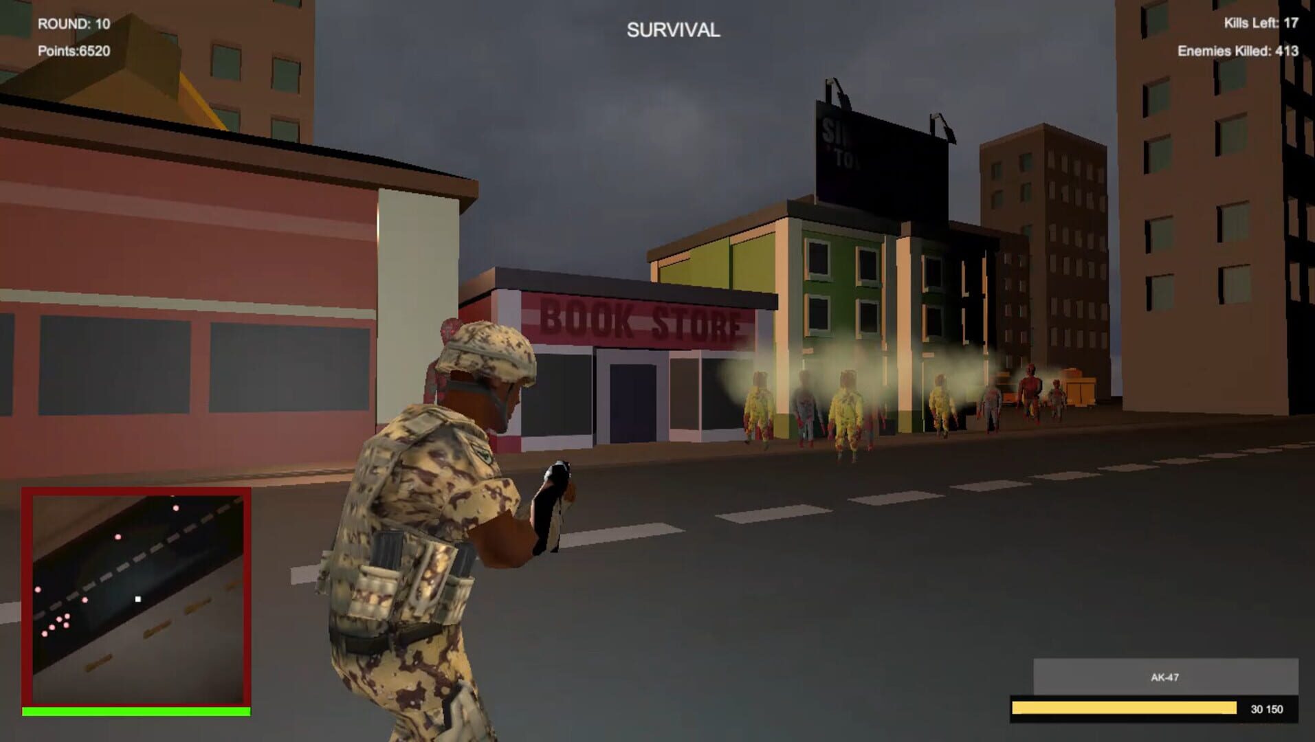 Apocalypse: Zombie City - Screenshot