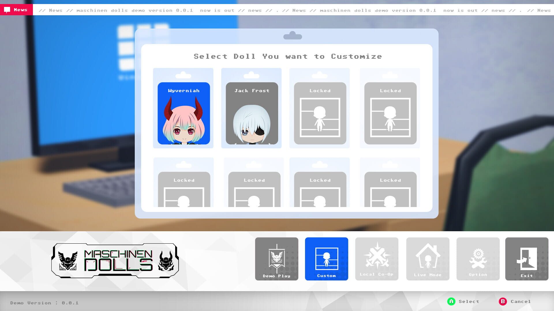 Maschinen Dolls - Screenshot