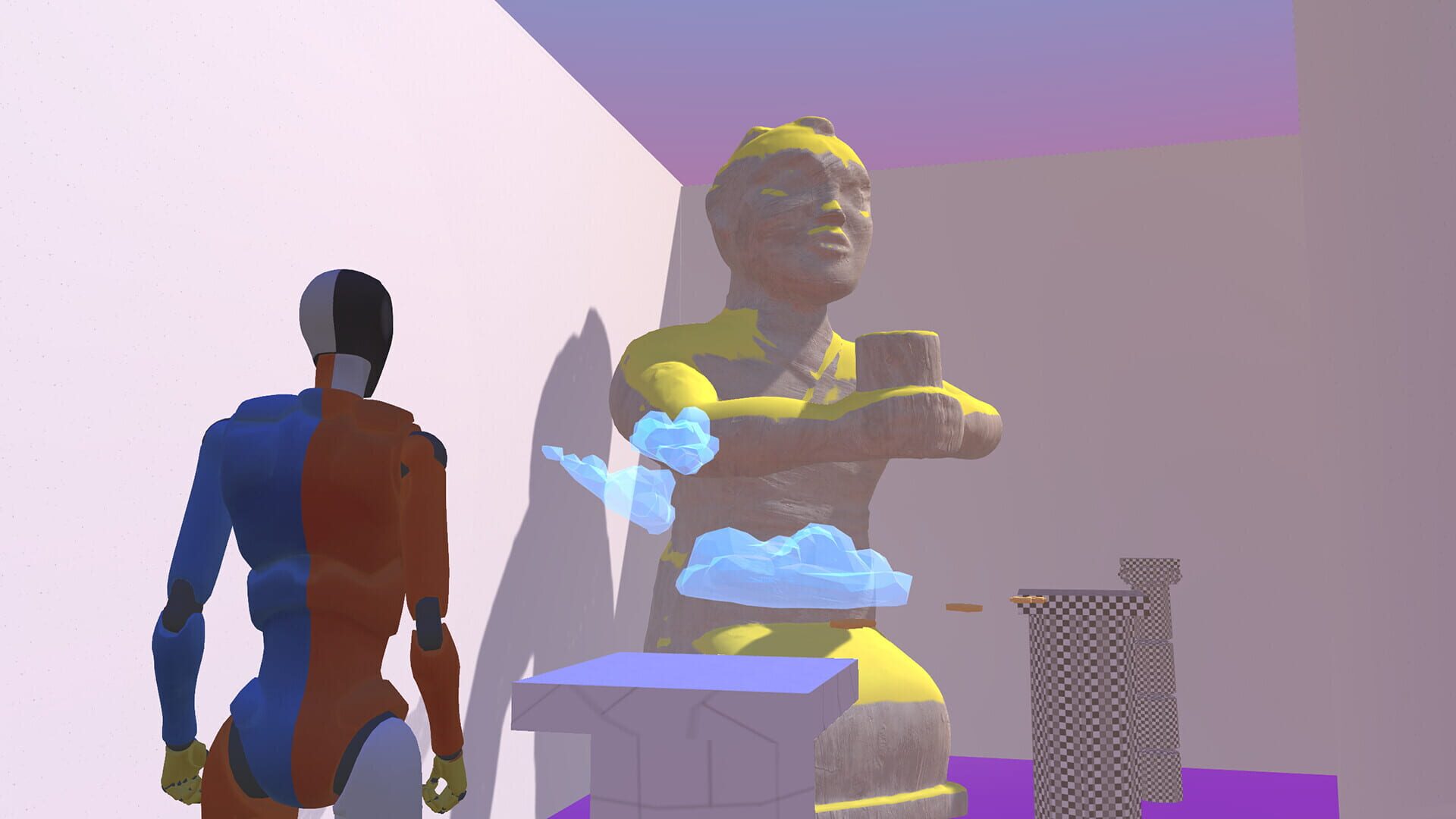 Vapor Up! With Man with Apple - Screenshot
