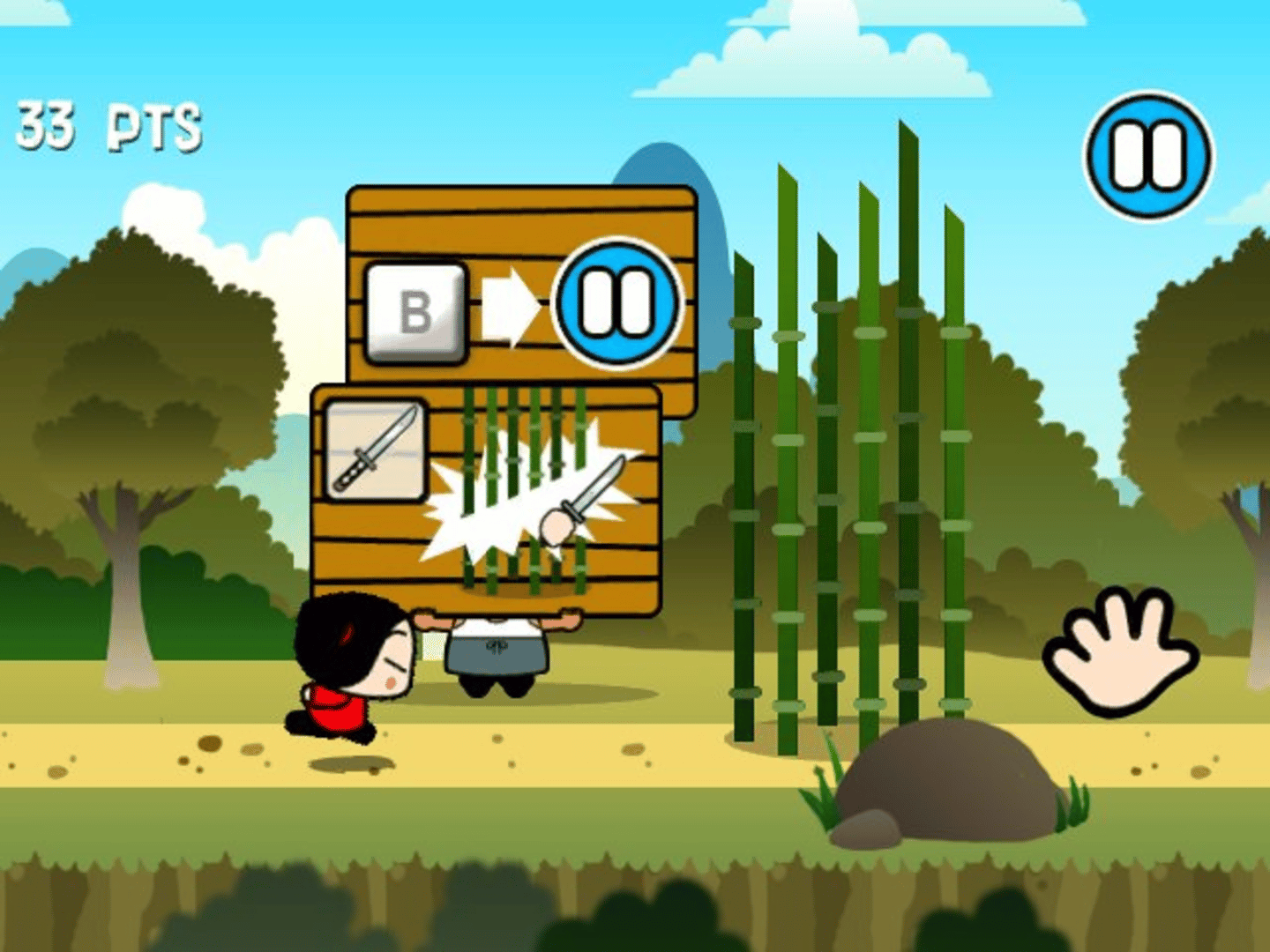 Pucca's Kisses screenshot