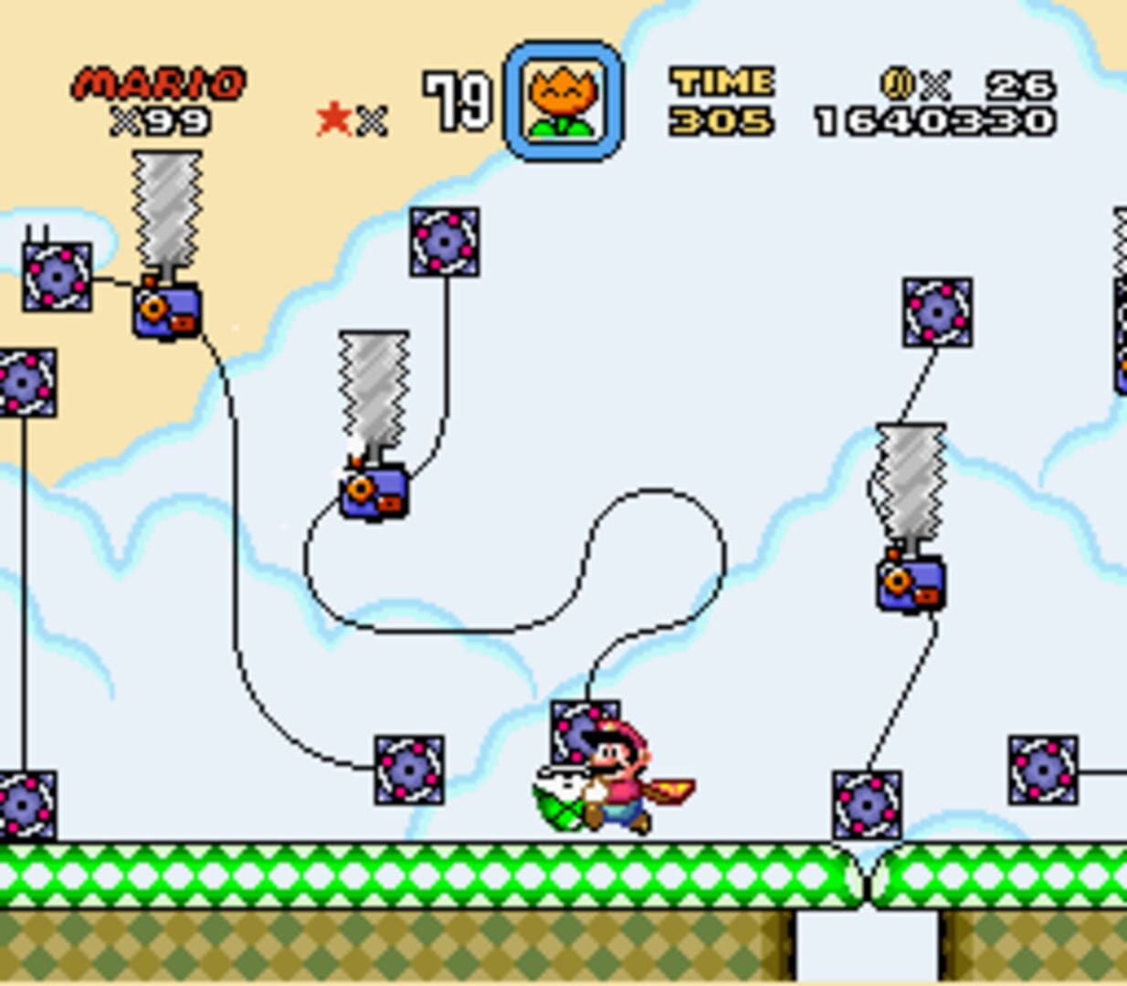 Captura de pantalla - A Very Super Mario World