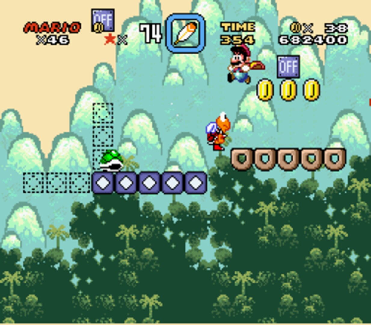 Captura de pantalla - A Very Super Mario World