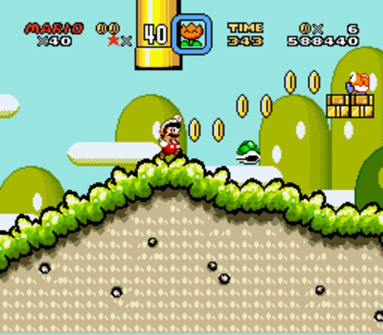 Captura de pantalla - A Very Super Mario World