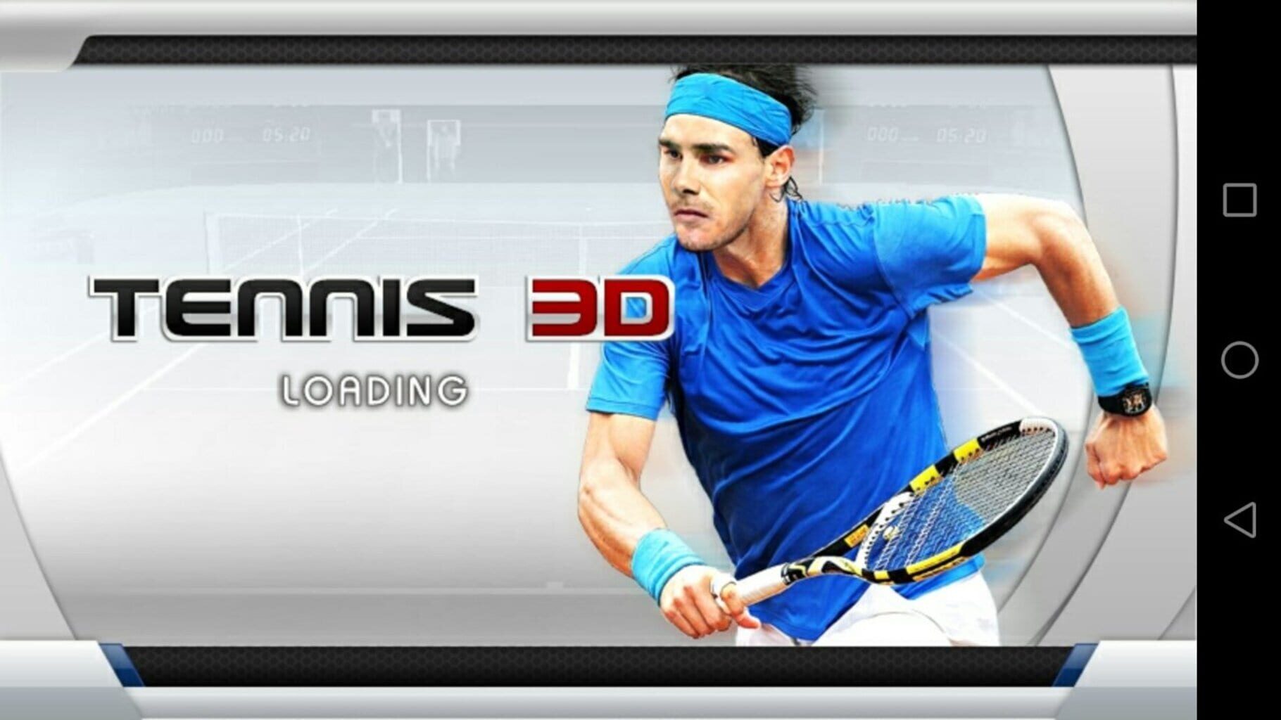 Captura de pantalla - 3D Tennis